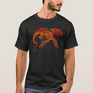 Mens Two Headed Dragon T-Shirt
