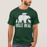 Mens Uncle Bear Fathers Day Shirts, Funny Three Cu T-Shirt<br><div class="desc">Mens Uncle Bear Fathers Day Shirts,  Funny Three Cub Kids Uncles  .</div>