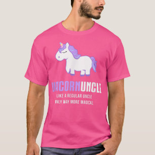 Mens Unicorn Onkel , Niedliches magisches Geschenk T-Shirt