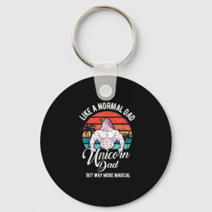 Mens Unicorn Vater Unicorns Gym Workout Geschenk Schlüsselanhänger