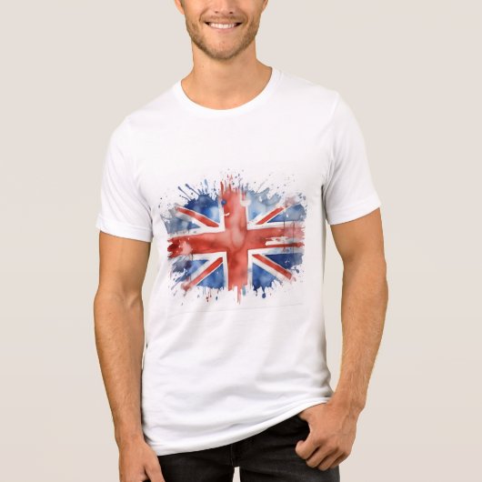 Mens union jack t shirt (Vorderseite)