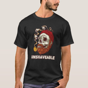 Mens Unshaveable Bart Cooler Typ mit Bart T-Shirt