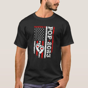 Mens-US-Flagge für den Pop Est 2023 Vatertag beför T-Shirt