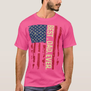 Mens USA Flag Bester Vater je Staaten für Vater T-Shirt