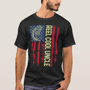 Mens Usa Patriotic Reel Cool Onkel für den besten T-Shirt