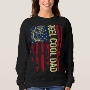 Mens Usa Patriotic Reel Cooler Vater für Best Dadd Sweatshirt