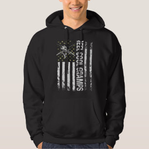 Mens Usa Reel Coole Gräben für Daddy Fishing Fathe Hoodie