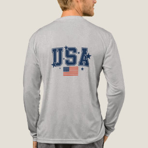 Mens USA Tri-Blend Shirt