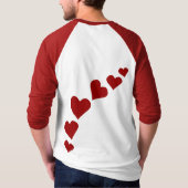 Mens Valentine Shirt Valentine Liebe Jersey Shirt (Rückseite)