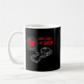 Mens Valentine's Day - Ball And Chain Kaffeetasse (Links)
