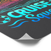 Mens Valentines Day Cruise Squad 2026 Vacation Tra Poster (Ecke)