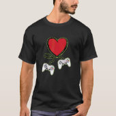 Mens Valentinstag B T-Shirt (Vorderseite)