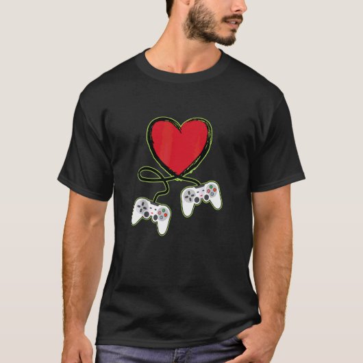 Mens Valentinstag B T-Shirt (Vorderseite)