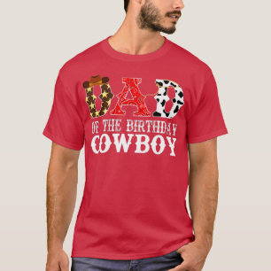 Mens Vater 1. Geburtstag Cowboy Western Rodeo P T-Shirt