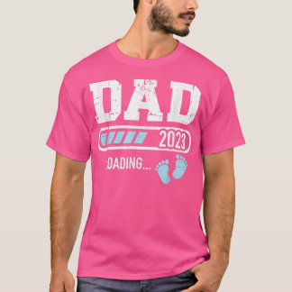 Mens Vater 2023 - Verladung zur Schwangerschaftsan T-Shirt