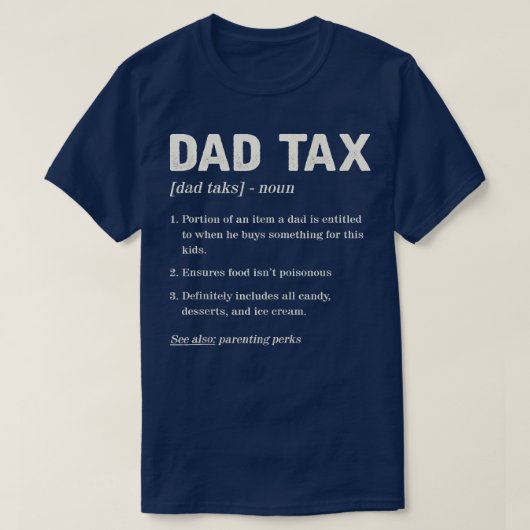 Mens Vater ax Definition Vater Daddy Pater T-Shirt (Design vorne)