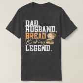 Mens Vater Backwaren Backwaren Backwaren Legend Br T-Shirt (Design vorne)