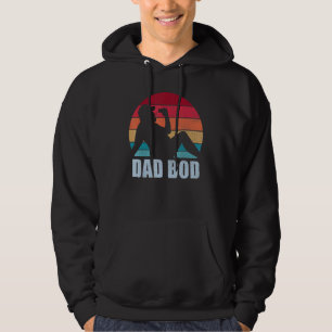Mens Vater Bod Drink Team Retro Sunset Vintage Fa. Hoodie