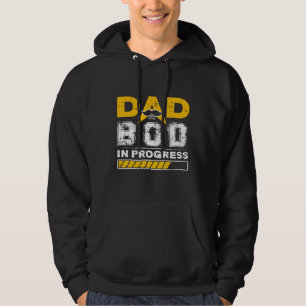 Mens Vater Bod im Gange Hoodie