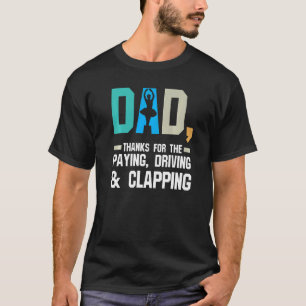 Mens Vater Danke für die Bezahlung der Tanz Vater T-Shirt