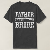 Mens Vater der Braut T-Shirt (Design vorne)