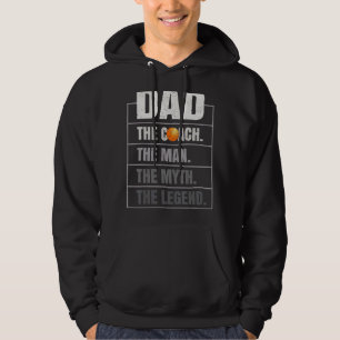 Mens Vater Der Trainer Mythos der legendären Tisch Hoodie