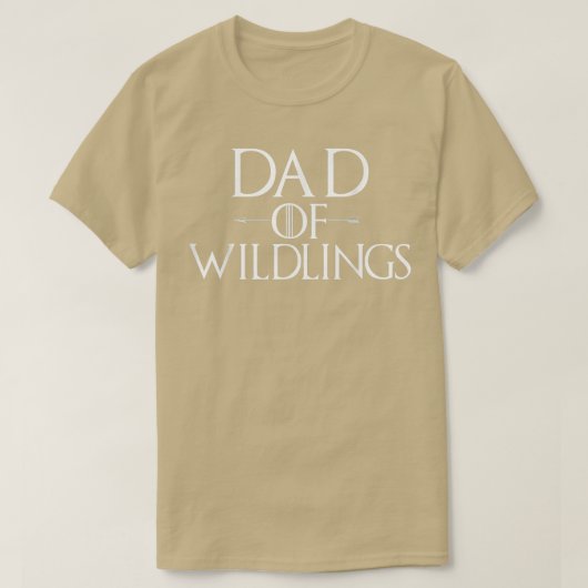 Mens Vater der Wildlings T-Shirt (Design vorne)