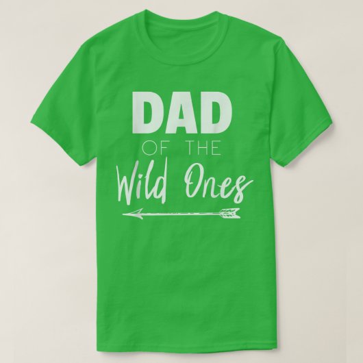 Mens Vater der Wildtiere Vater Paare  T-Shirt (Design vorne)