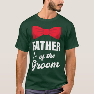 Mens Vater des Grooms Hochzeit Verheirateter Jungg T-Shirt