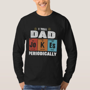 Mens Vater ich erzähle Vater Jokes regelmäßig Väte T-Shirt