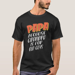 Mens Vater Idea for Proud Vaters Stepfathers Pappy T-Shirt