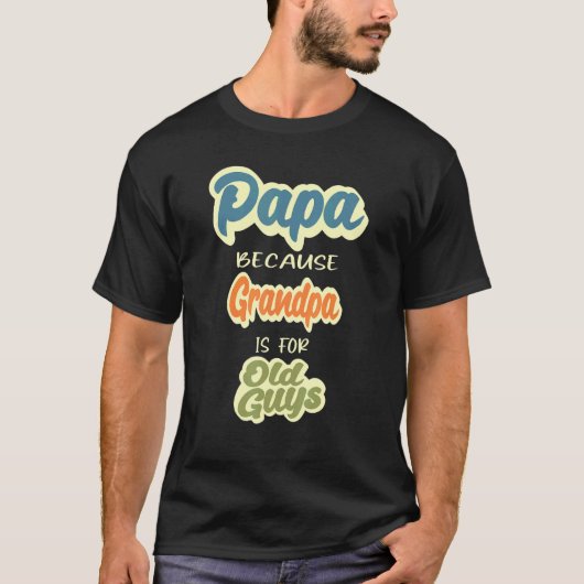 Mens Vater Idee für stolz Pater Stepfathers Pappy T-Shirt (Vorderseite)