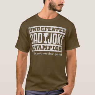 Mens Vater Joke Champion lustiges Vatertagsgeschen T-Shirt