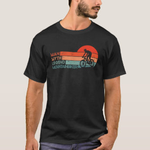 Mens Vater Mountainbikes Abfahrt Outdoor Radfahren T-Shirt