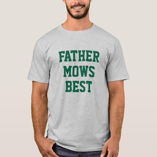 Men's Vater Mows Best Garden T - Shirt (Vorderseite)