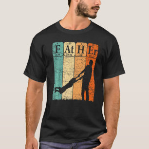 Mens Vater Periodic Table Elements Vatertag Nerd T-Shirt
