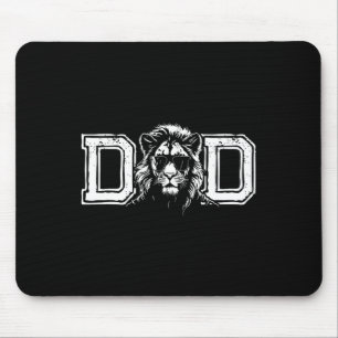 Mens Vater Phantastisch Lion King Sungles - Father Mousepad