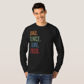 Mens Vater seit Juni 2020 T-Shirt (Vorne ganz)