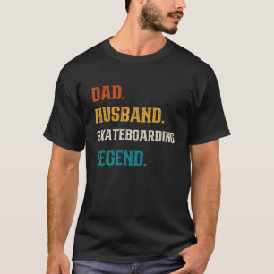 Mens Vater Skateboarding Legend Skateboarder T-Shirt