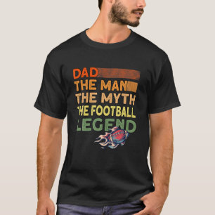 Mens Vater The Football Legend - Funny Vater Ameri T-Shirt