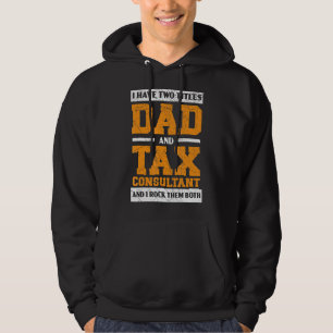 Mens Vater und Steuerberater Steuersaison Hoodie