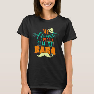 Mens Vater Vatertag Meine Lieblings-Leute nennen m T-Shirt