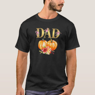 Mens Vater von Little Pumpkin 1. Geburtstag Papa P T-Shirt