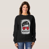 Mens Vater Weihnachten Vater Leben Schneeflocken P Sweatshirt (Vorne ganz)