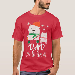 Mens Vater zu Polar Bear Weihnachtsdusche Gi T-Shirt