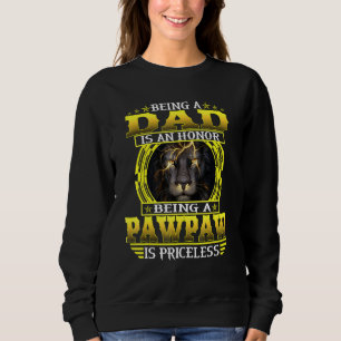 Mens Vater zu sein ist eine Ehre, Pawpaw ist Pri z Sweatshirt