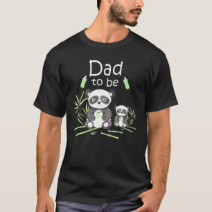 Mens Vater zu sein Panda Bear Niedlich Babydusche T-Shirt