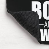 Mens Vaters Day Vater Du kannst mich nicht kümmern Mousepad (Ecke)