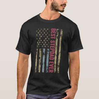 Mens Vatertag Bester Stepdad je Männer mit uns am T-Shirt