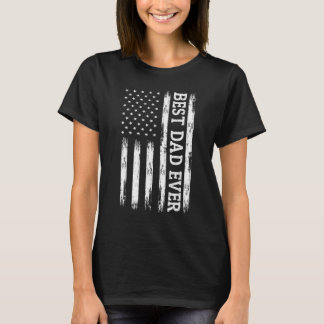 Mens Vatertag Bester Vater je mit US-amerikanische T-Shirt
